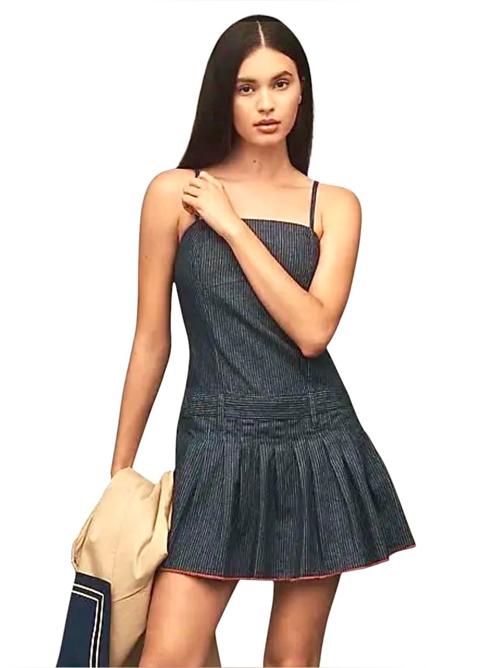 ANTHROPOLOGIE Pilcro NEW Denim romper dress 💙🩷